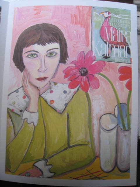 Maira Kalman Photo of invite.