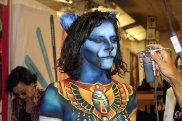 the makeup show nyc cosmix egyptian cat 1