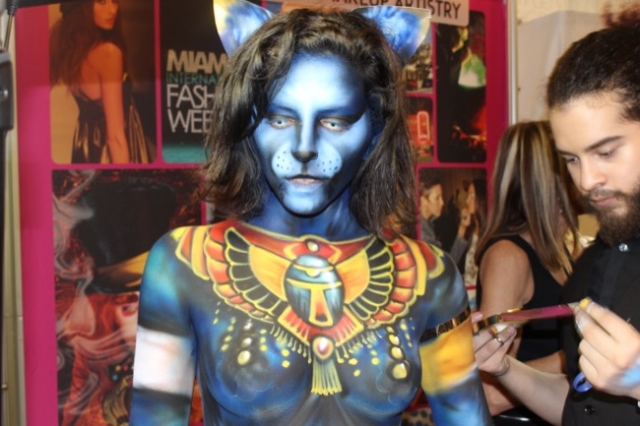 the makeup show nyc cosmix egyptian cat 2