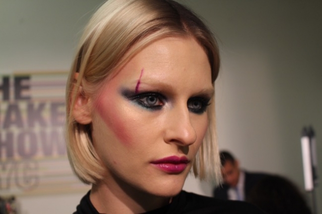 the makeup show nyc bold eyes and lips